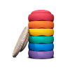 Stapelstein rainbow basic + confetti balanceerbord (Wenslijst Lyaz K.)